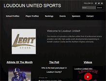Tablet Screenshot of loudoununited.org